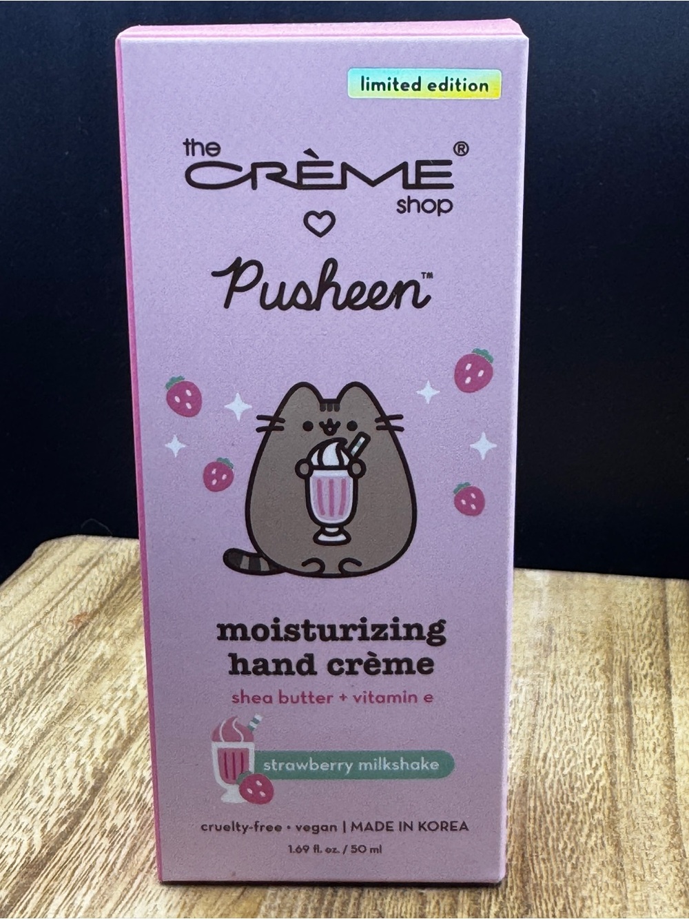 The Crème Shop Pusheen Strawberry Milkshake Moisturizing Hand Crème